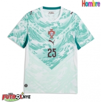 Camiseta Portugal Nuno Mendes #25 Visitante Equipación Mundial 2026 manga corta